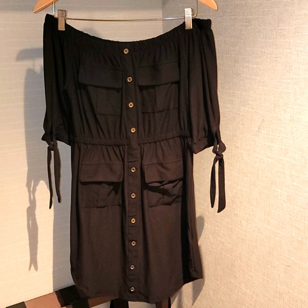 Derek Heart Black Dress